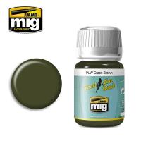 Ammo Mig Green Brown Panel Line Wash (Special Order)