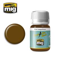 Ammo Mig Orange Brown Panel Line Wash (Special Order)