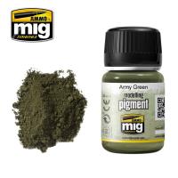 Ammo Mig Dark Army Moss Green Pigment (Special Order)