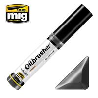 Ammo Mig Oilbrusher - Gun Metal (Special Order)