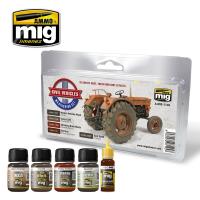 Ammo Mig Civil Vehicles Weathering Set (Special Order)