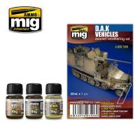 Ammo Mig D.A.K Vehicles Weathering Set (Special Order)