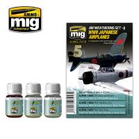 Ammo Mig WWII Japanese Airplanes Air Weathering Set (Special Order)