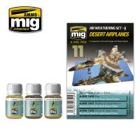 Ammo Mig Desert Airplanes Air Weathering Set (Special Order)