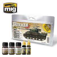 Ammo Mig Fury Sherman Weathering Set (Special Order)
