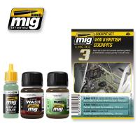 Ammo Mig WWII British Cockpit Weathering Set (Special Order)