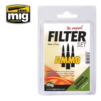 Ammo Mig Filter Set for Green Vehicles (Special Order)
