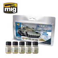 Ammo Mig Israeli Conflicts Pigment Set (Special Order)