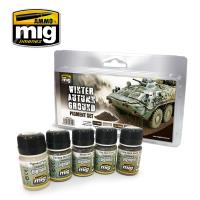Ammo Mig Winter-Autumn Ground Pigment Set (Special Order)