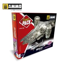 Ammo Mig Metallics Super Pack Weathering Set (Special Order)