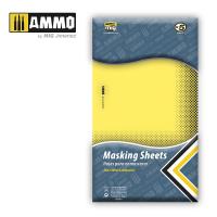 Ammo Mig Adhesive Masking Sheets, 5 Sheets (280x195mm) (Special Order)
