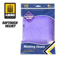 Ammo Mig Softouch Velvet Adhesive Masking Sheets, 5 Sheets (280mm x 195mm) (Special Order)