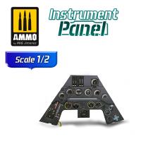 Ammo Mig Focke Wulf Fw 190 A3 - Instrument Panel 1/2 Scale 2D Print On MDF (Special Order)