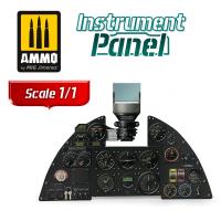 Ammo Mig Hawker Hurricane Mk. I Instrument Panel 1/1 Scale 2D Print On MDF (Special Order)