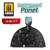 Ammo Mig Supermarine Spitfire Mk. Vb Instrument Panel 1/1 Scale 2D Print On MDF (Special Order)
