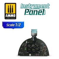 Ammo Mig Supermarine Spitfire Mk. Vb - Instrument Panel 1/2 Scale 2D Print On MDF (Special Order)