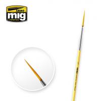 Ammo Mig Synthetic Liner Brush, 3/0 (Special Order)