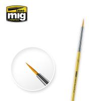 Ammo Mig Synthetic Round Brush, 5/0 (Special Order)
