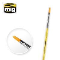 Ammo Mig Synthetic Flat Brush, 1 (Special Order)