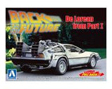 Aoshima 1/43 Back To The Future Pullback DELOREAN from PART I (Special Order)