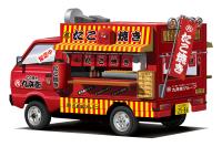 Aoshima 1/24 Catering Machines #05, Takoyaki Hachirou (Special Order)