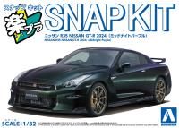 Aoshima 1/32 SNAP KIT #03-MP, NISSAN R35 GT-R 2024 (Midnight Purple) (Special Order)