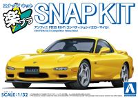 Aoshima 1/32 SNAP KIT #04-CY Efini FD3S RX-7 (Competition Yellow Mica) (Special Order)