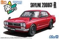 Aoshima 1/24 SNAP CAR KPGC10 SKYLINE HT 2000GT-R 1970 Red (Special Order)