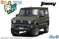 Aoshima 1/24 SNAP CAR #03-JG JB64 Jimny 2018 Jungle Green (Special Order)
