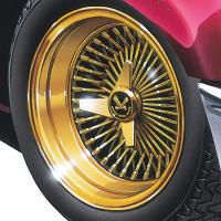 Aoshima 1/24 Wire Wheel (Gold Plated) 13 Inch (Special Order)