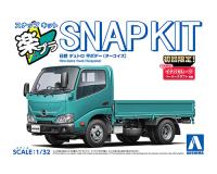 Aoshima 1/32 SNAP KIT #23-TE Hino Dutro Truck (Turquoise) (Special Order)