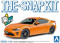 Aoshima 1/32 SNAP KIT #08-OR Toyota 86 (Orange Metallic) (Special Order)
