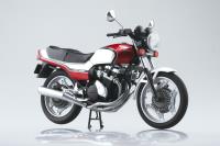 Aoshima 1/12 Diecast Motorcycle Honda CBX400F PEARL/CANDY RED (Special Order)