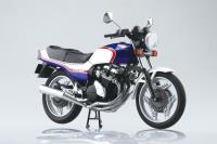 Aoshima 1/12 Diecast Motorcycle Honda CBX400F PEARL/CANDY BLUE (Special Order)