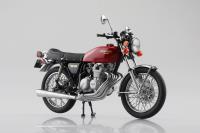 Aoshima 1/12 Diecast Motorcycle, Honda CB400Four Ligth Ruby Red (Special Order)