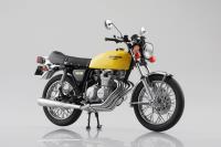 Aoshima 1/12 Diecast Motorcycle, Honda CB400Four Parakeet Yellow (Special Order)