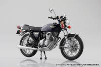 Aoshima 1/12 Diecast Motorcycle, Honda CB400Four Burnish Blue (Special Order)