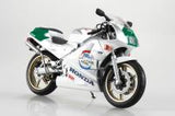 Aoshima 1/12 Diecast Motorcycle Honda NSR250R SP '89 Ross White × Terra Silver × November Silver (Special Order)