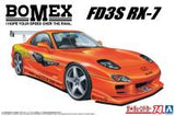 Aoshima 1/24 TUNED CAR #74 Mazda RX-7 FD3S Bomex '99 (Special Order)
