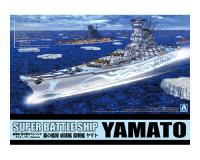 Aoshima 1/700 Arpeggio Of Blue Steel -Ars Nova- Fog Fleet Super Battleship Yamato (Special Order)