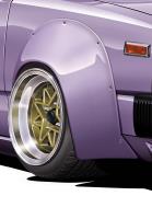 Aoshima 1/24 TUNED PARTS #53 Techno TRV 14-Inch (Special Order)
