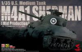 Asuka 1/35 U.S. Medium Tank M4A1 Sherman (Mid Production) (Special Order)