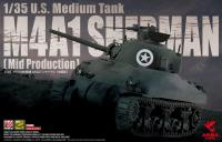 Asuka 1/35 U.S. Medium Tank M4A1 Sherman (Mid Production) (Special Order)