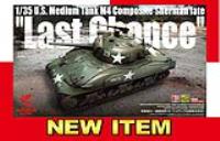 Asuka 1/35 U.S. Medium Tank M4 Composite Sherman late 'Last Chance' (Special Order)