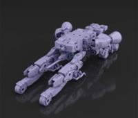 Bandai Spirits 30 Minute Missions #07 1/144 Space Craft (Purple) Extended Armament Vehicle (Special Order)