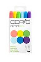 Copic Ciao Marker Brights 6Pc Set (Special Order)