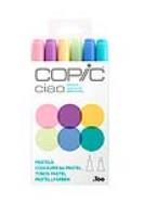 Copic Ciao Marker Pastels 6Pc Set (Special Order)
