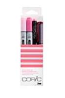 Copic Ciao Marker 4pc Doodle Kit, Pink (Special Order)