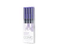 Copic Multiliner 4Pc Fine Nib Ink Pens, Lavender Set (Special Order)