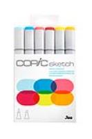 Copic Sketch Marker Perfect Primaries 6Pc Set (Special Order)